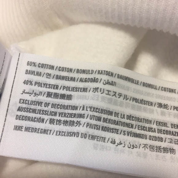 Abercrombie & Fitch White/ Macroon Men’s/Boys Sweater Size S - Picture 6 of 8